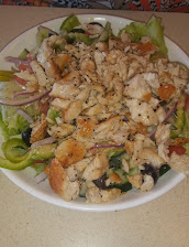 Greek Salad with Chicken
